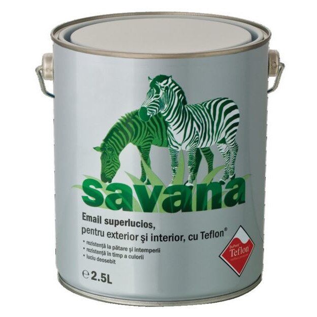Email Savana Cu Teflon 2,5L Negru